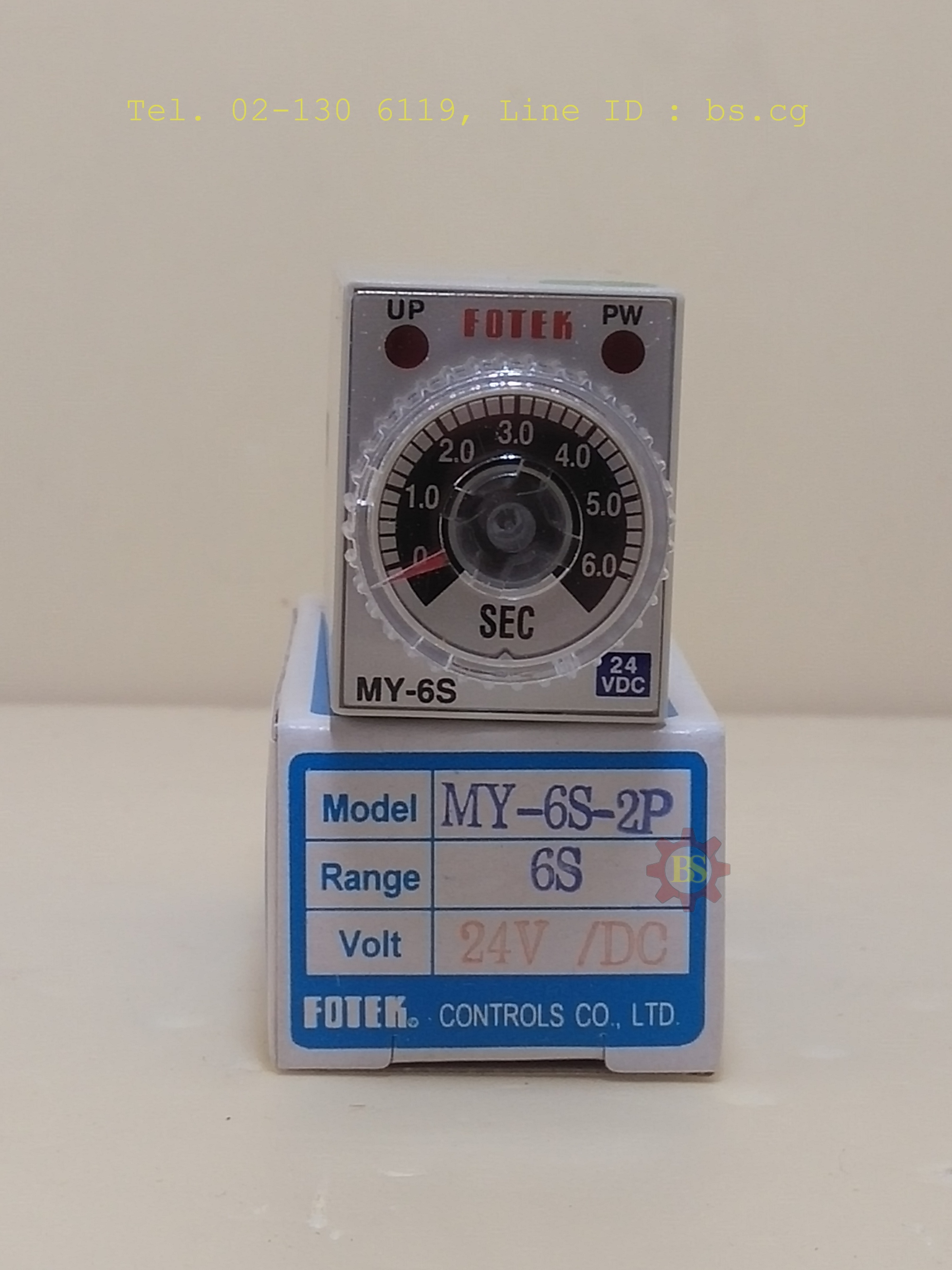 FOTEK: Timer MY-6S-2P-24VDC