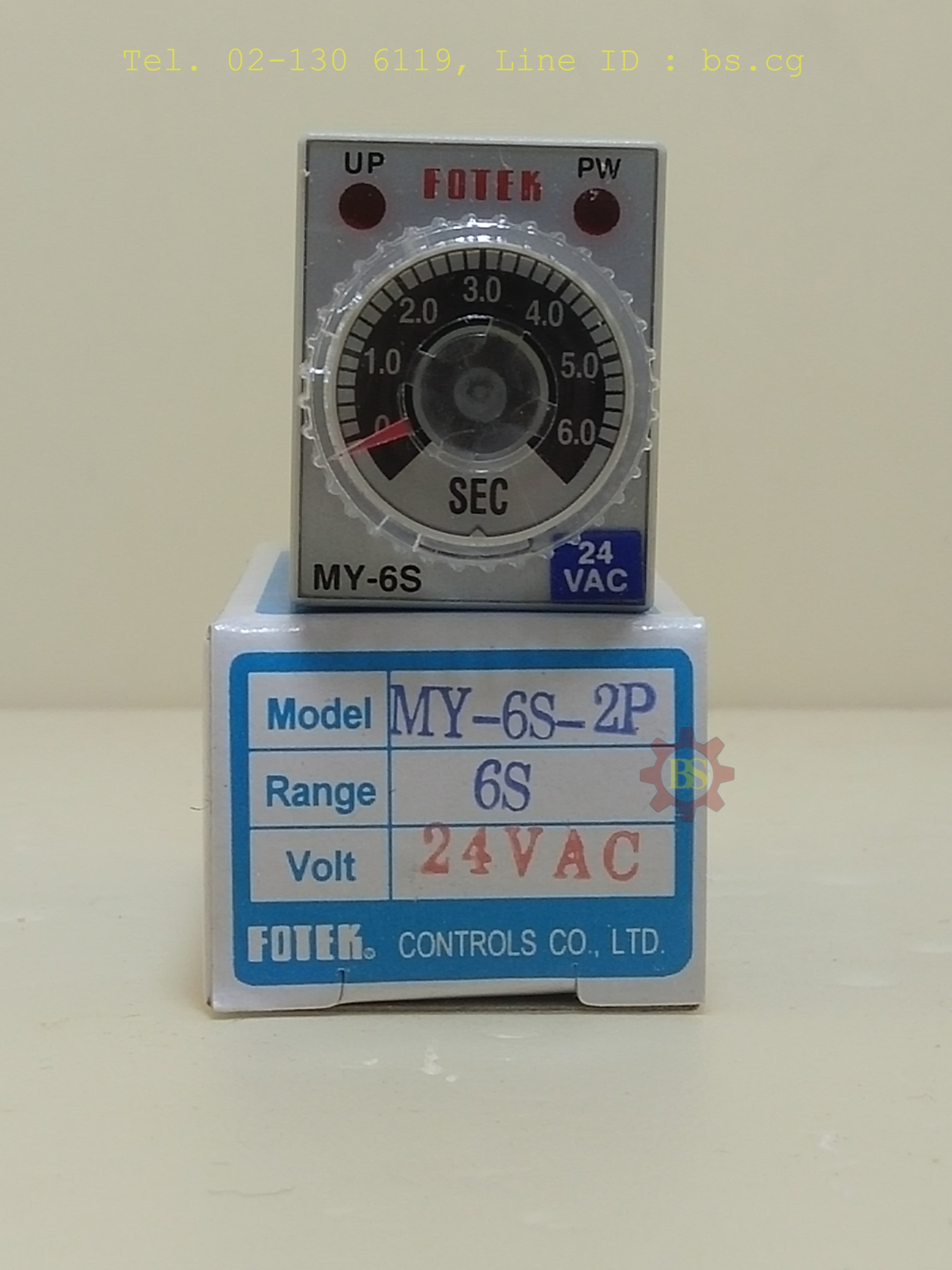 FOTEK: Timer MY-6S-2P-24VAC