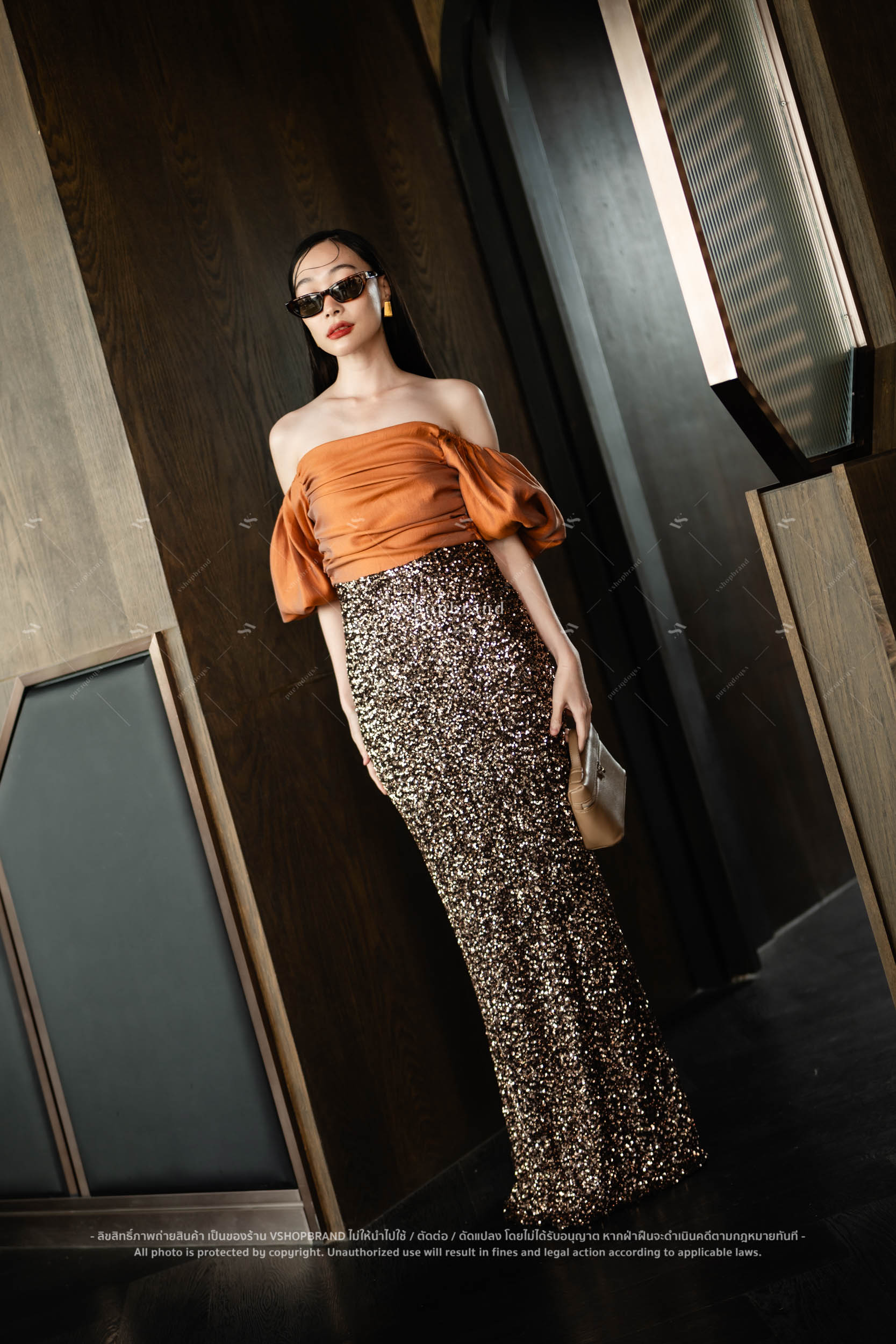 ชุดเดรส Brand : Vshopbrand