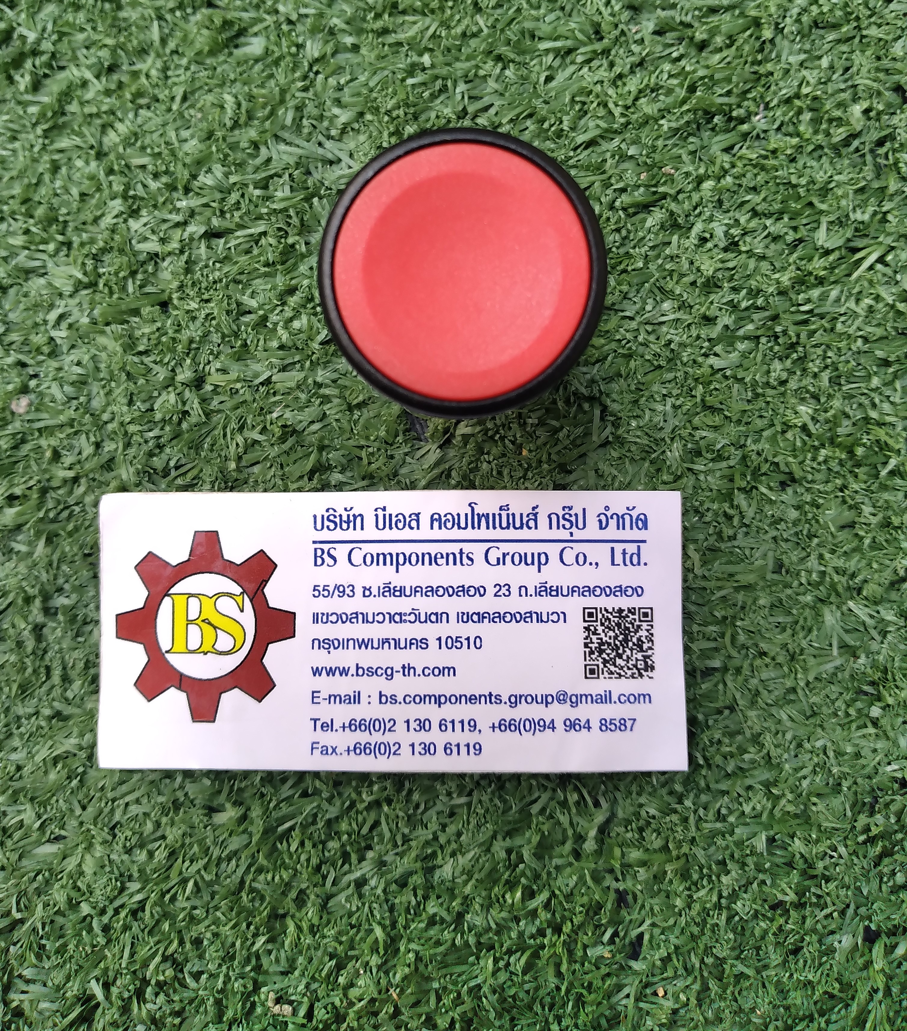 TEND : Push Button Switch TS2BFR-B 1NC (สีแดง)