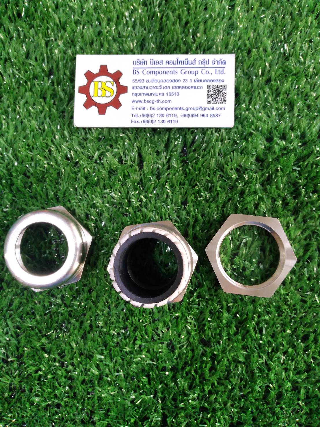 SHINOHAWA : เคเบิ้ลแกลนสแตนเลส304 NPT 1"