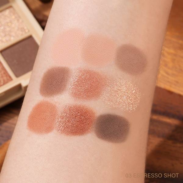 MEILINDA เมลินดา พาเลท อายแชโดว์แต่งตา 9 สี Mood Mellow Eye Palette MC3110