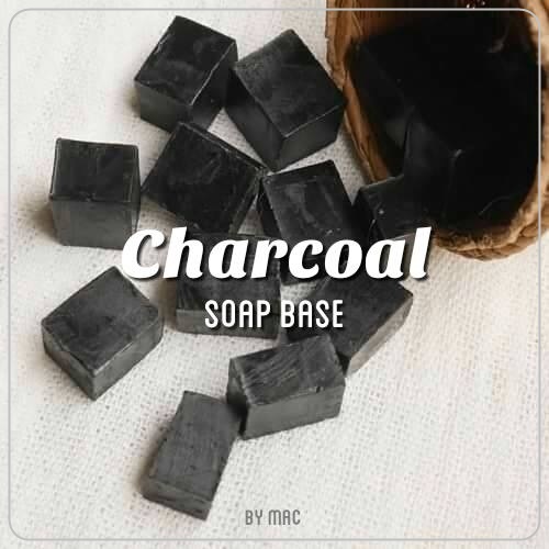 CHARCOAL SOAP BASE / เบสสบู่ถ่านไม้ไผ่