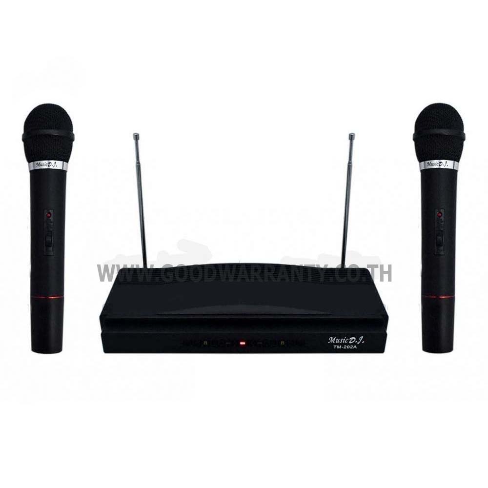 Music DJ TM-202A MUSIC DJ MIC คู่ ไร้สาย 202-A MI-MJ-WL-TM202