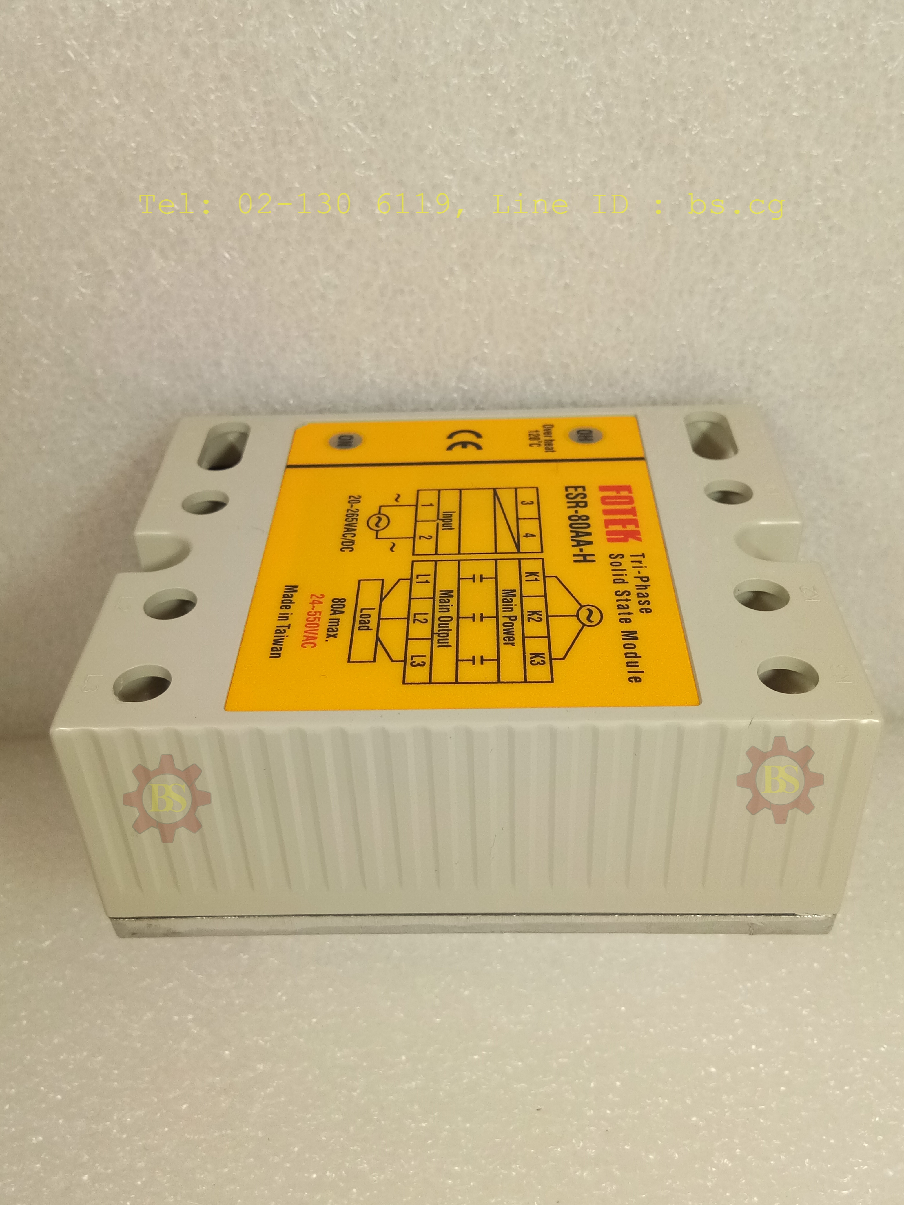 FOTEK : Solid State Module Tri-Phase ESR-80AA-H