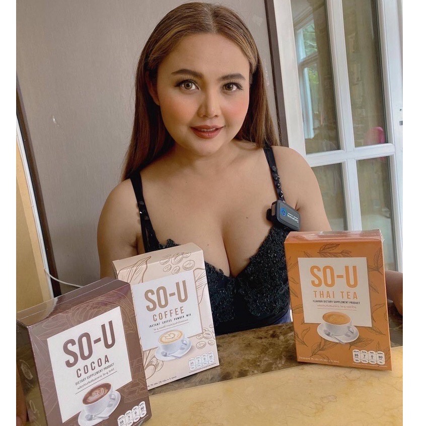 SO-U THAI TEA โซยูชาไทย 75กรัม (15กรัมx5ซอง) อร่อยกินง่าย ไร้น้ำตาล/ไขมันทรานส์/คอเลสเตอรอล0%