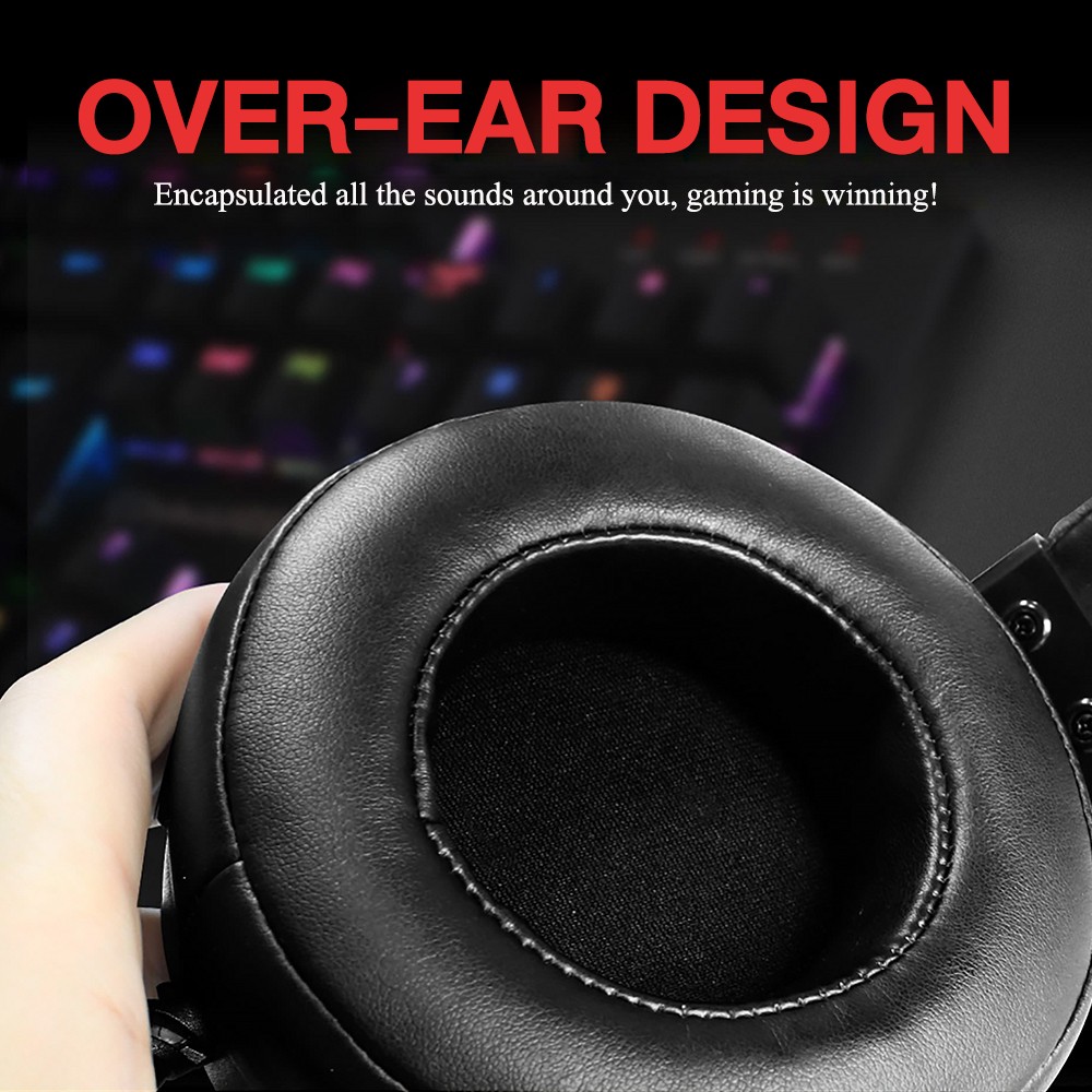 OKER G978 แบบ USB 7.1 SOUND HEADPHONE+MIC GAMING SKU-02929