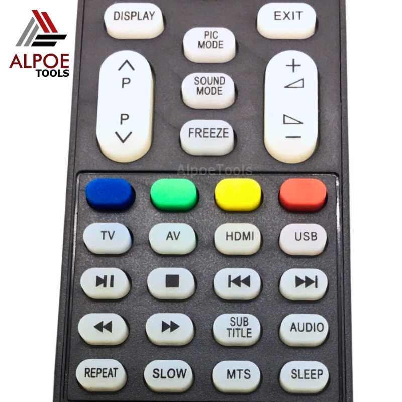 รีโมททีวี AJ รหัส AD1236 สำหรับ LCD / LED TV