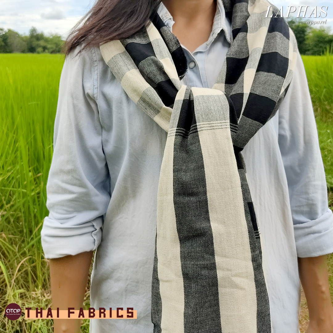 🌳 ผ้าขาวม้า "แบบหนา" ❤️ รวมสี ขนาด 80x200 ผืนใหญ่ เนื้อนุ่ม ใช้ได้อเนกประสงค์ พร้อมใช้ LOOM