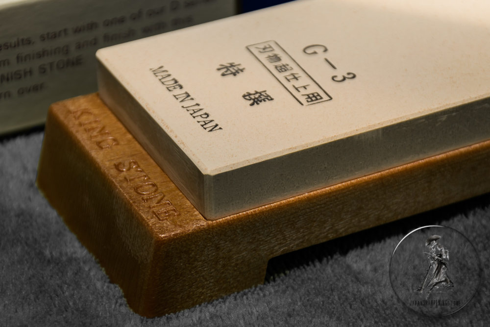 King SuperFinishingstone G-3#8000 (มีฐานรอง)