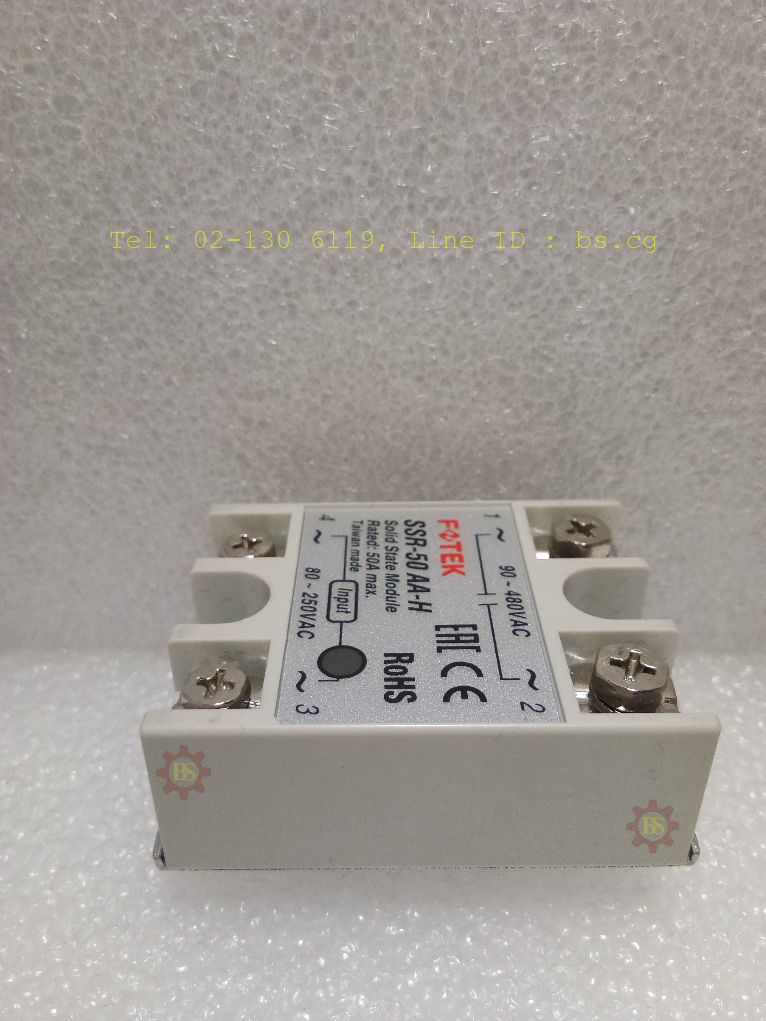 FOTEK : Solid State Module Rated: 50A max. SSR-50 AA-H