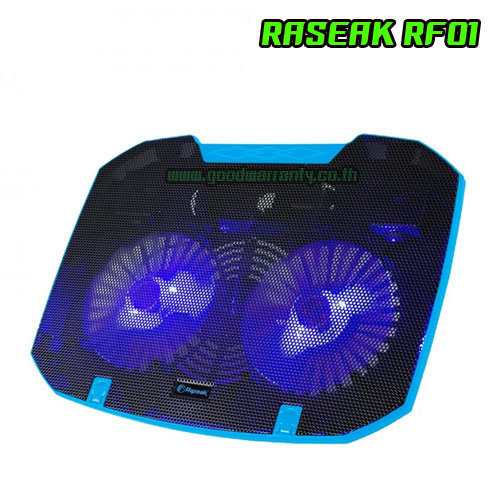 RAZEAK RF-01 Razeak พัดลมโน๊ตบุ๊ค สำหรับขนาด 12.1-17" RF-01 FA-RZ-FA-R01BK,RE,BU
