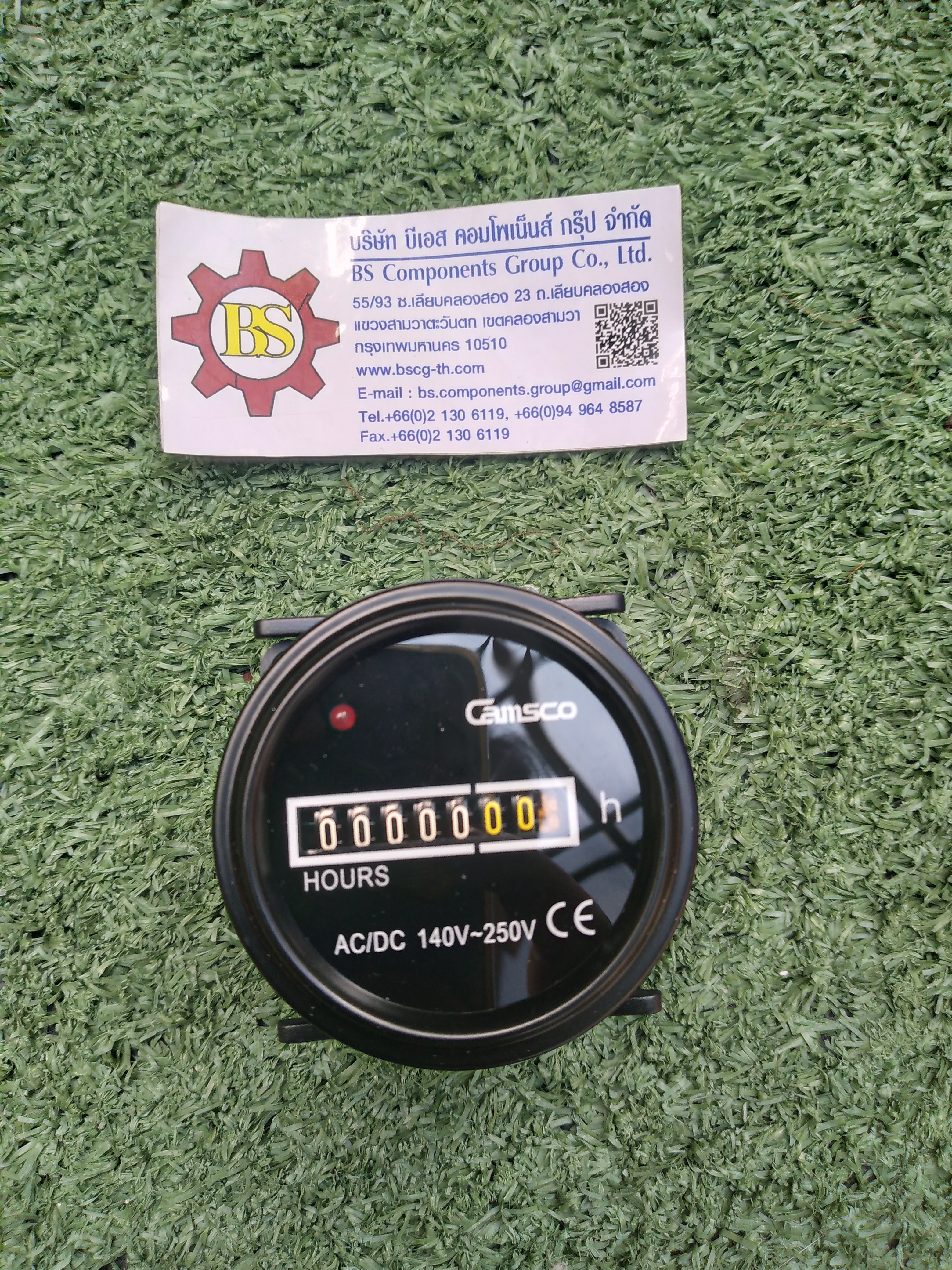 SHINOHAWA : HOUR METER HM-R (2.25นิ้ว) 220VAC