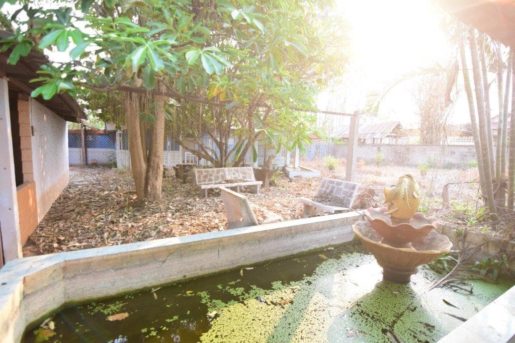 ด่วนขายบ้านพร้อมที่ดิน 1 ไร่ราคาถูกที่สุดพร้อมเข้าอยู่ใกล้ถนนใหญ่ 350 เมตร ใกล้ธนาคารออมสินเด่นชัย 528 เมตร