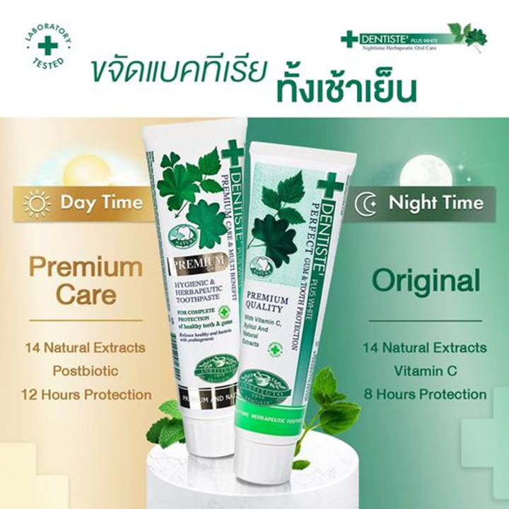 Dentiste Plus White Perfect Gum & Tooth Protection 100g ยาสีฟัน เดนทิสเต้