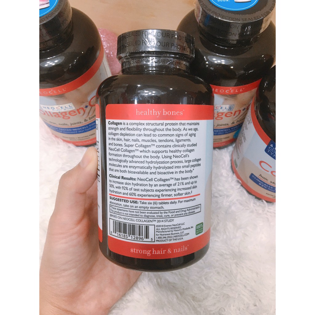 NEOCELL Super Collagen+C คอลลาเจนลดริ้วรอย บำรุงผิวพรรณ 6000 MG 250 tablets