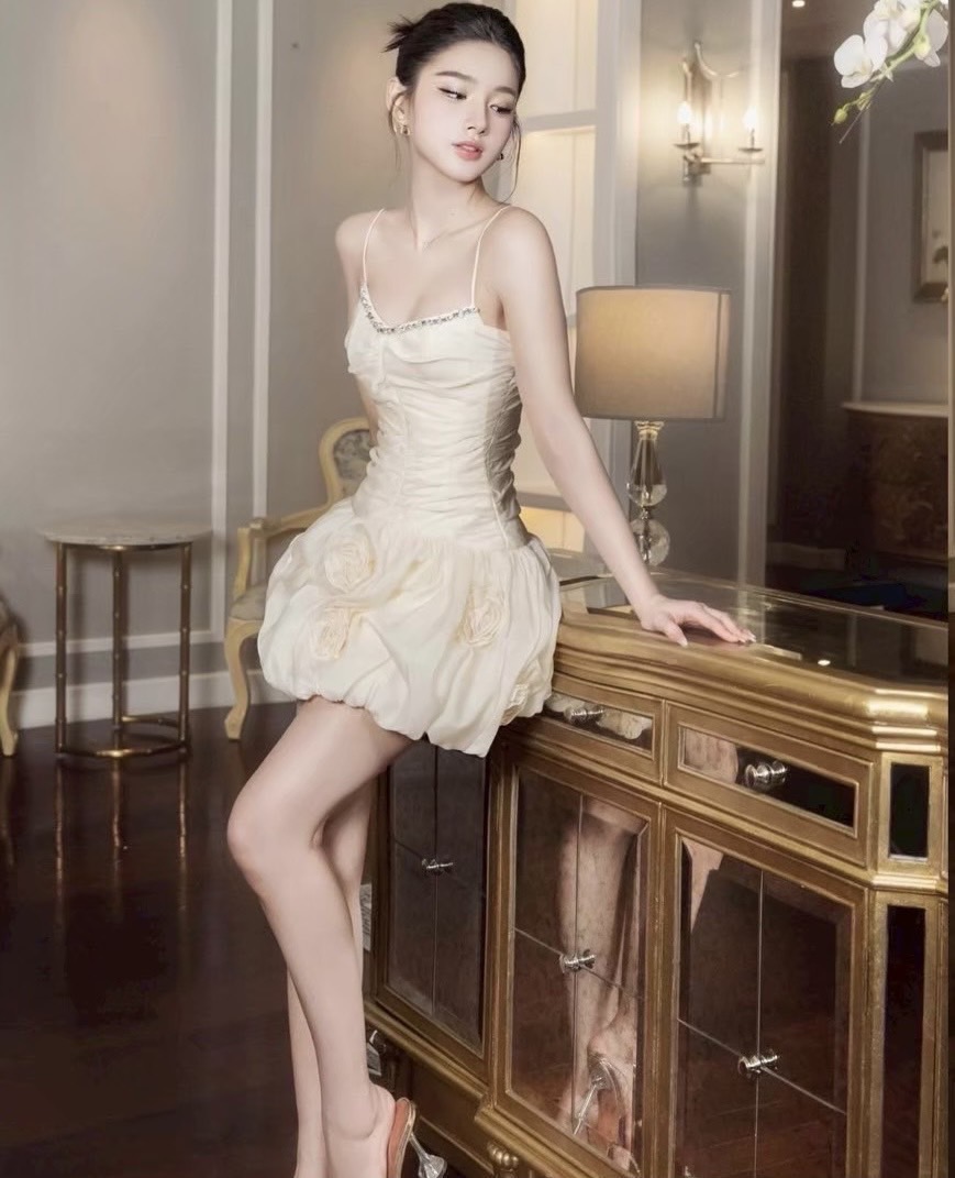 Label :: RAMI-PAPHA(รมิปภา) ชุดเดรส สไตล์สาวเวียด #เสื้อผ้าแฟชั่น #แฟชั่น #ชุดเซต #งานป้าย #รมิปภา #ramipapha