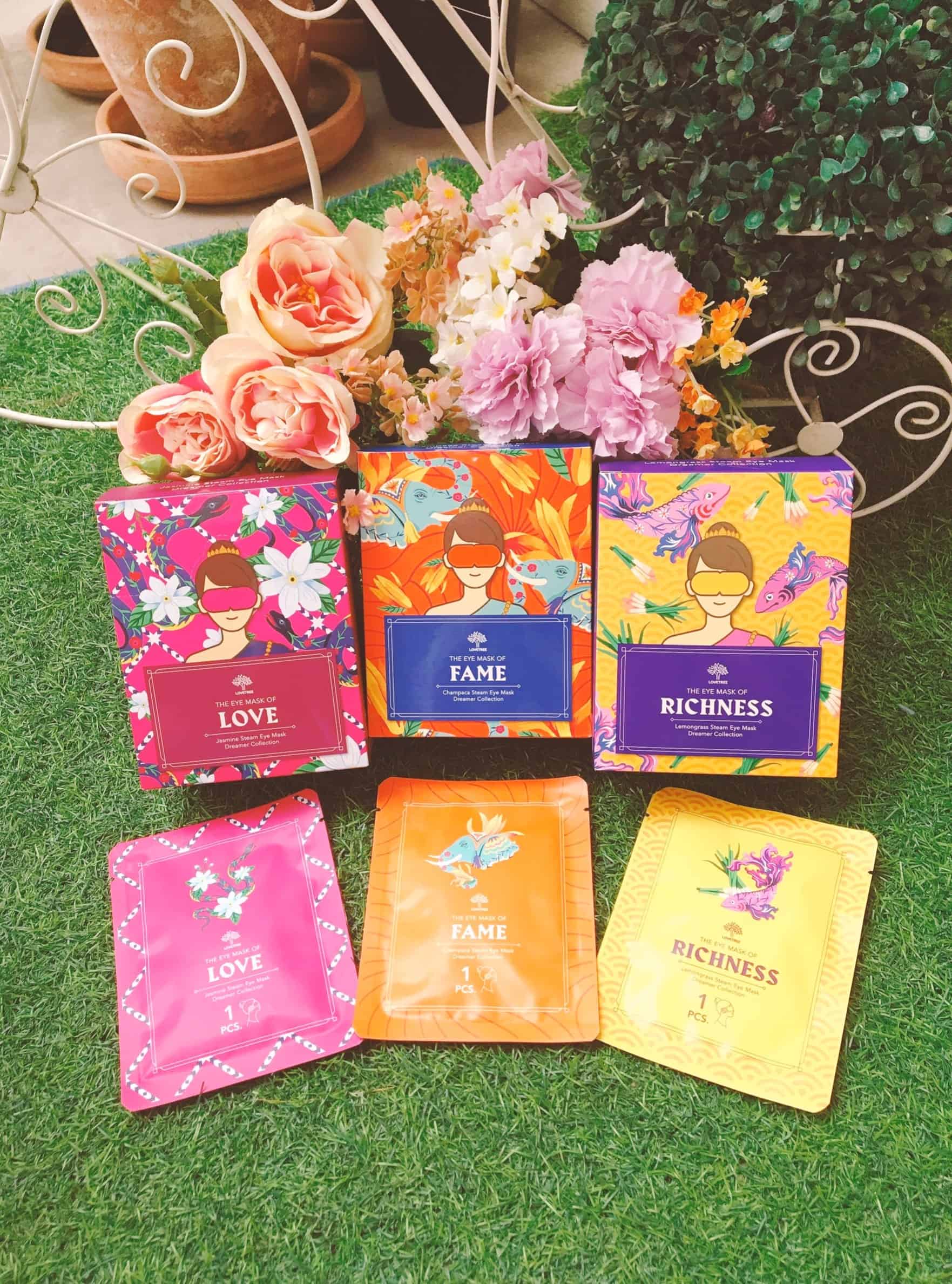 LOVETREE The Eye Mask Steam Eye Mask Dreamer Collection (1 กล่อง 10 แผ่น)