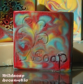 TREE TEA NATURAL SOAP STAMP 3.8 x 4.2 CM.