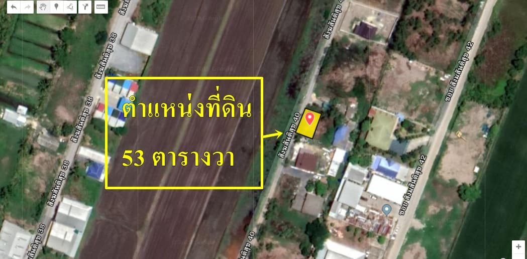 ด่วนขายที่ดินสวยราคาถูกที่สุด53ตรว.ซ.สังฆสันติสุข40 เจียรดับ หนองจอก กทม.ห่างจากหมู่บ้านทองธารา300เมตร