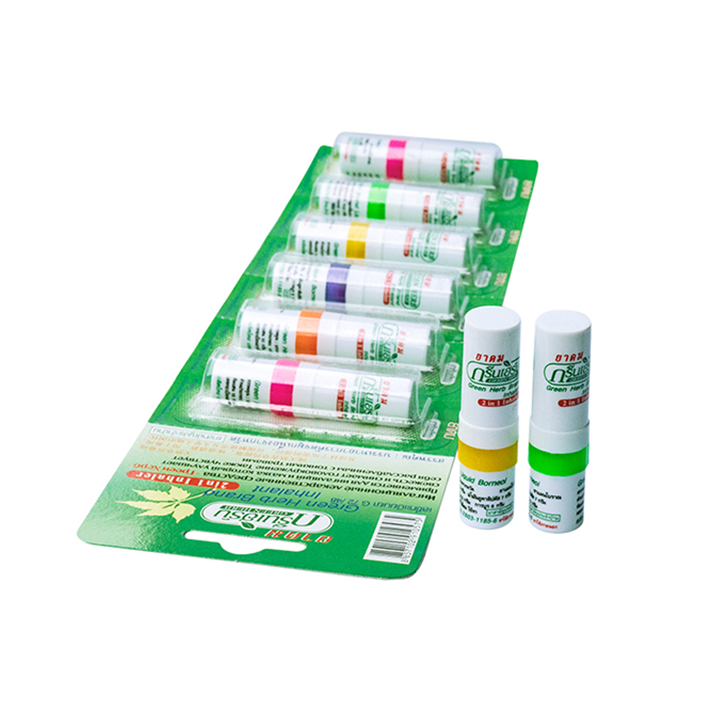 Green Herb Brand Inhalant x 5 โหล (60 ชิ้น) ยาดมกรีนเฮิร์บ