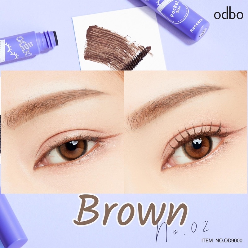 Odbo Pocket Size Mascara OD9000 มาสคาร่า มินิ พกพาง่าย