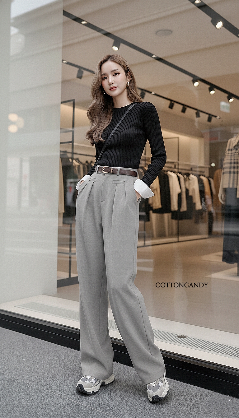 Tag#cottoncandy กางเกงfreesize รุ่นล่าสุดของทางรุ่น รุ่นนี้การันตีเนื้อผ้าเลยคร่าา ผ้าเนื้อดีมากๆ มีน้ำหนักทิ้งตัวสวยใส่สบายสุดๆ ดีเทลเก็ๆมา+เข็มขัดร