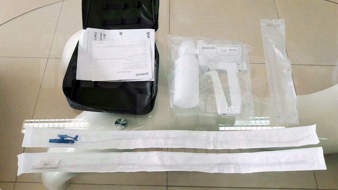 Yuwell 7B-1 เครื่องดูดเสมหะมือบีบ