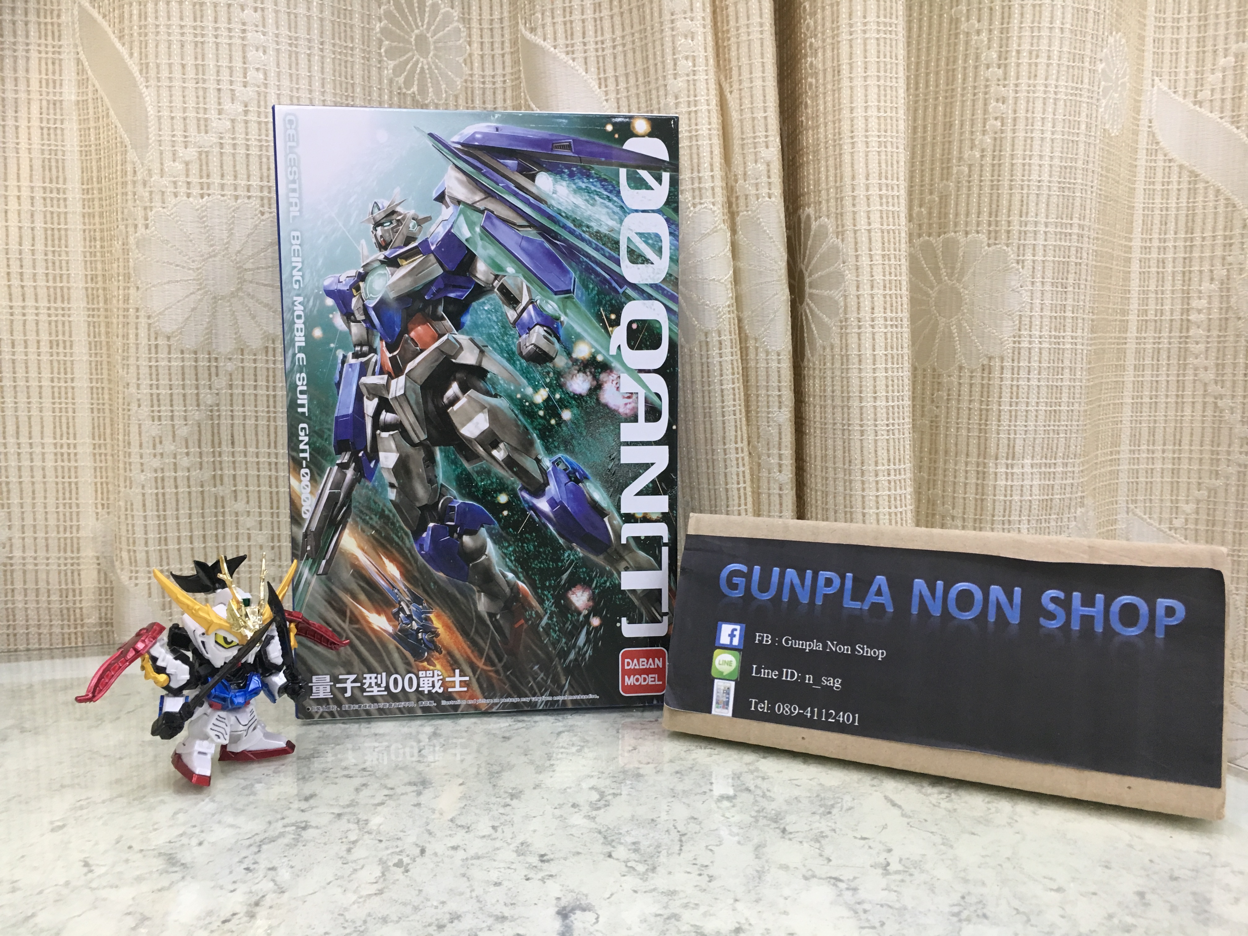 MG 1/100 (6622) Gundam OO Qan(T) Full Saber [Daban]