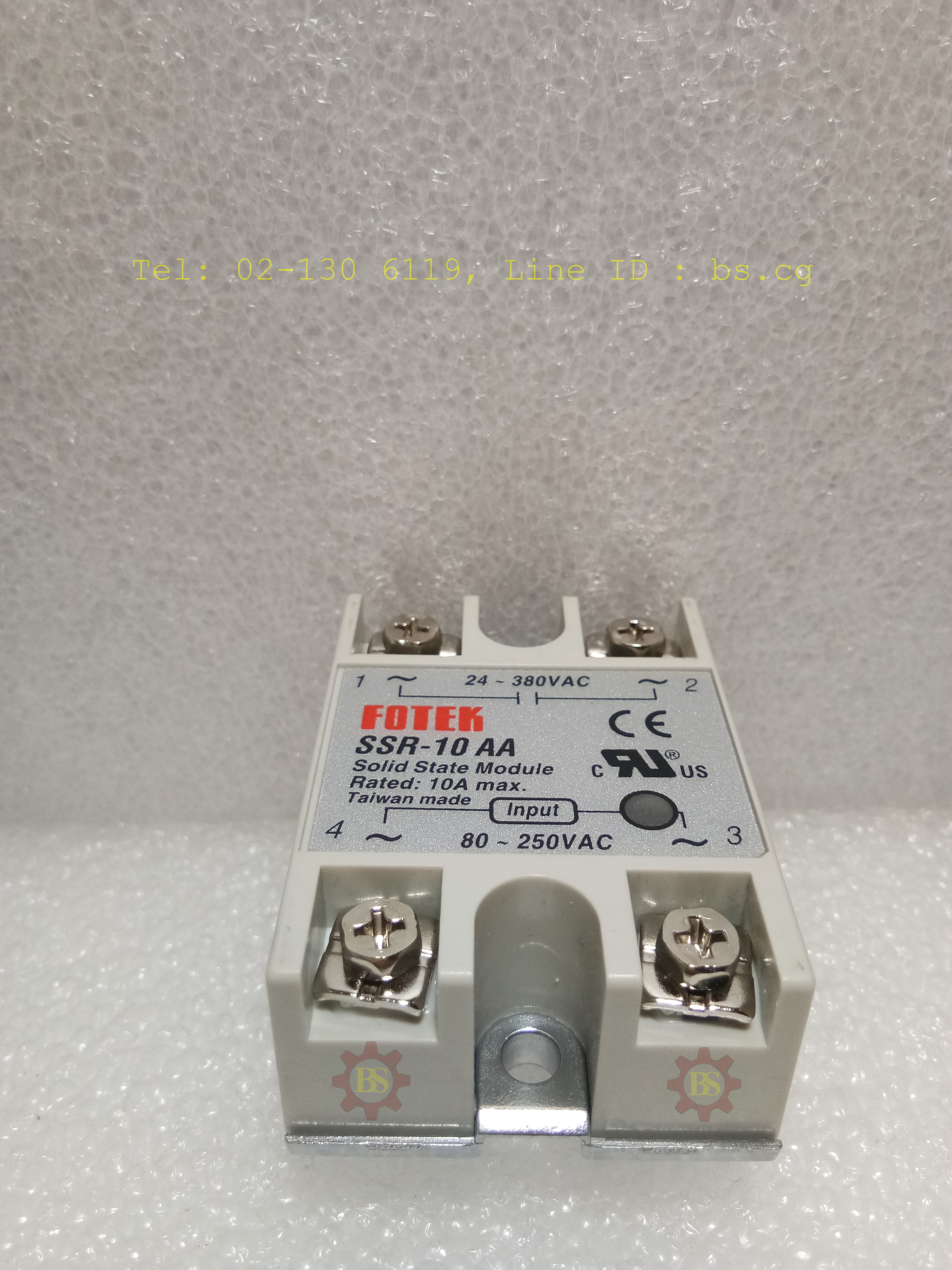 FOTEK : Solid State Module Rated: 10A max. SSR-10 AA