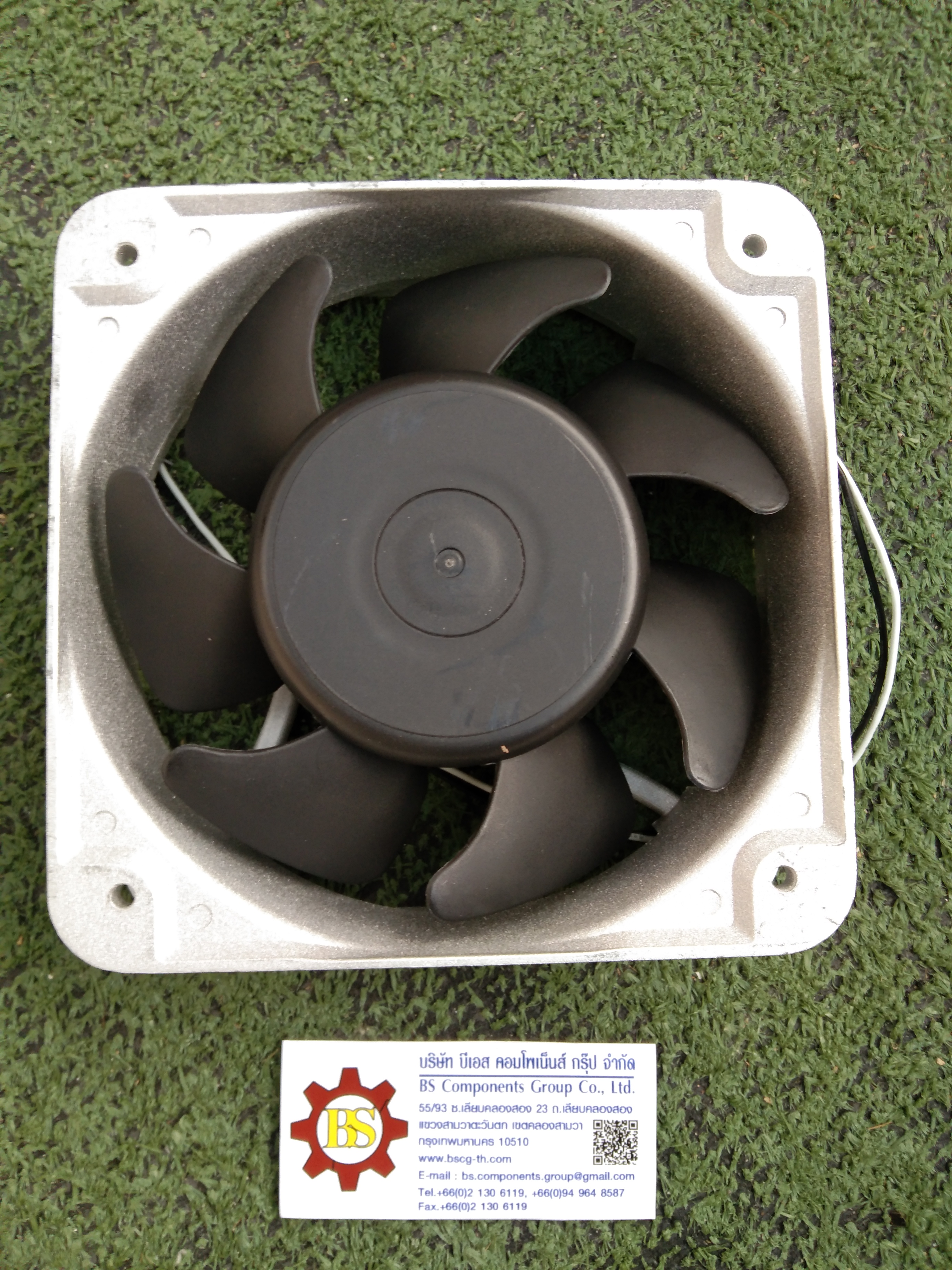 WINDSTORM: พัดลม WB155H7PS-A2LG 6" 200-240Vac (150x150)