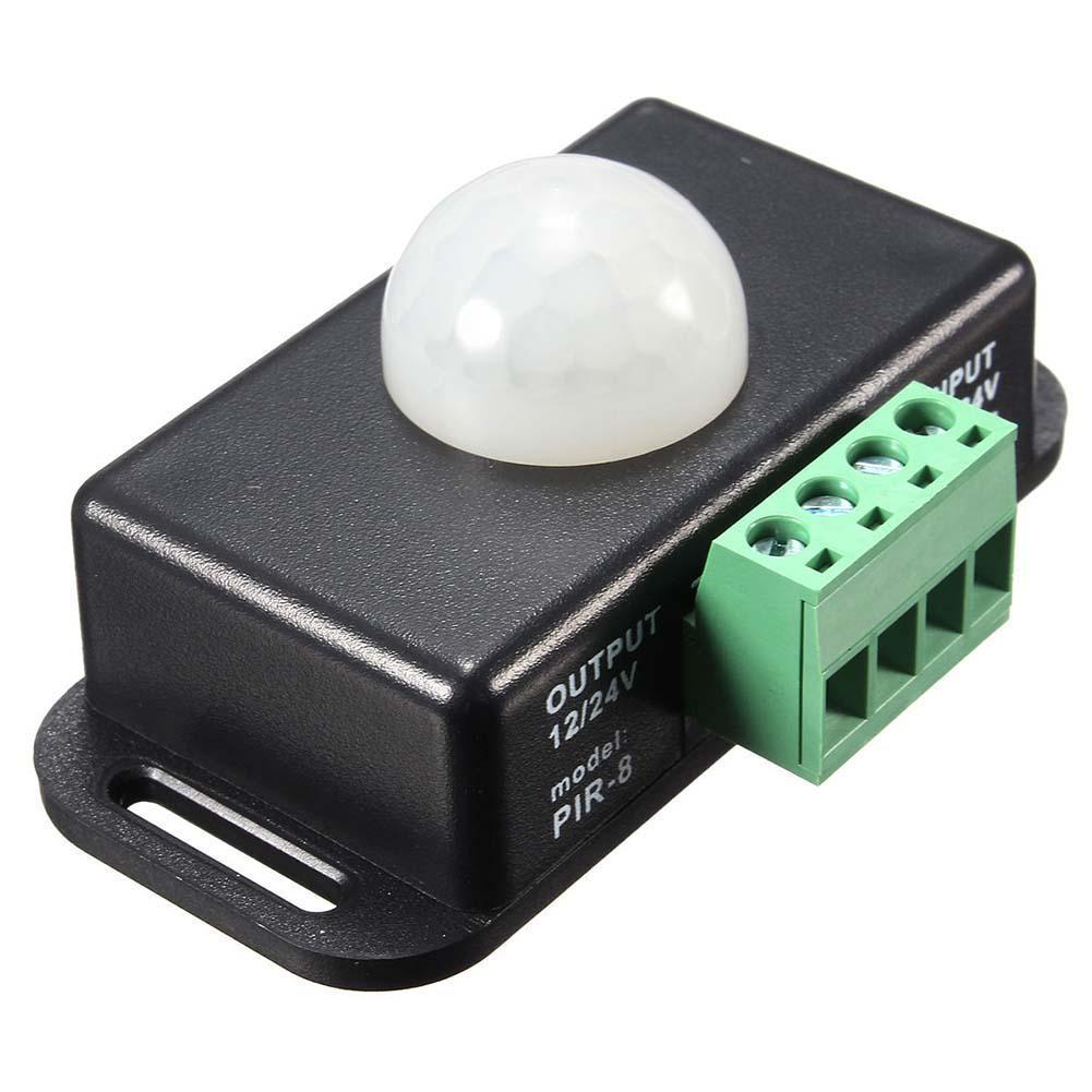 DC 12V 24V 8A Automatic PIR Motion Sensor Switch