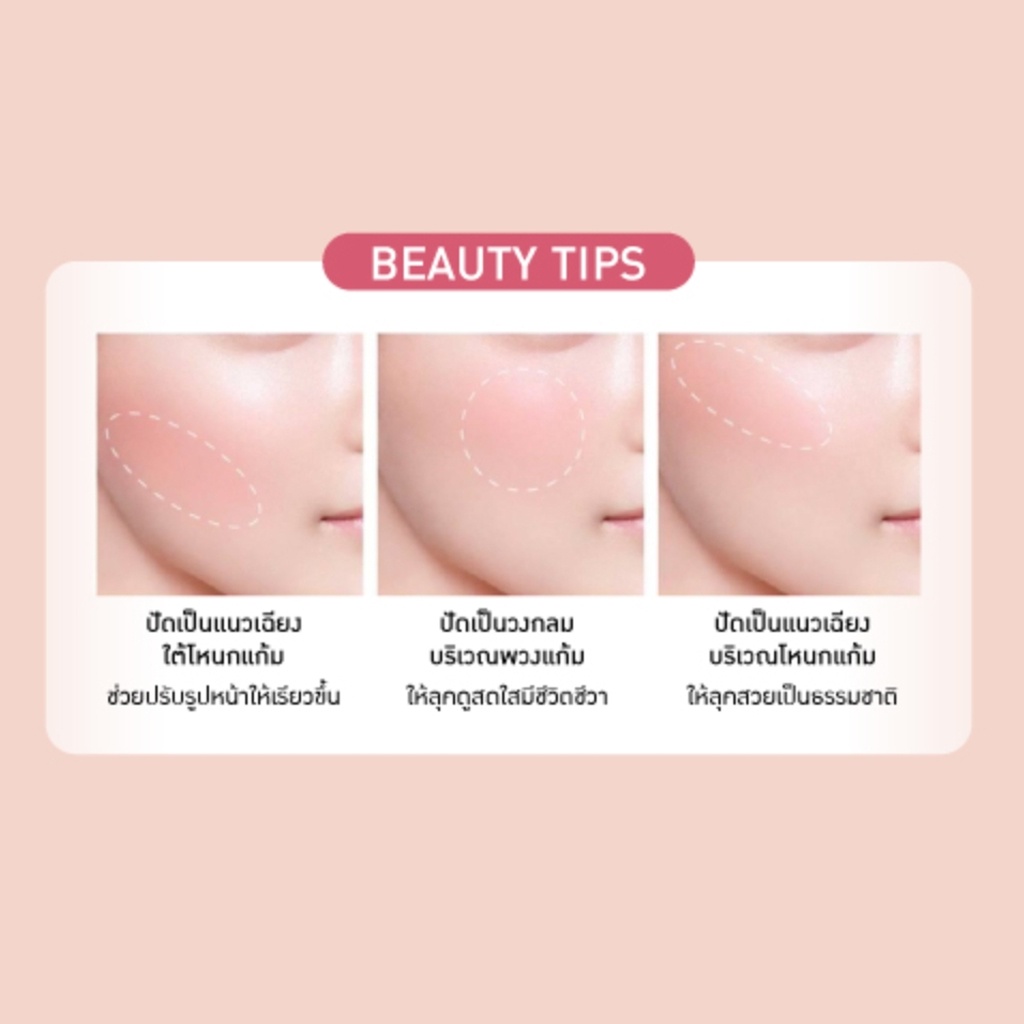 บลัชออน เบบี้ ไบร์ท มูด แมทท์ บลัชเชอร์ Baby Bright Mood Matte Blusher 4.5 g. ปัดแก้ม