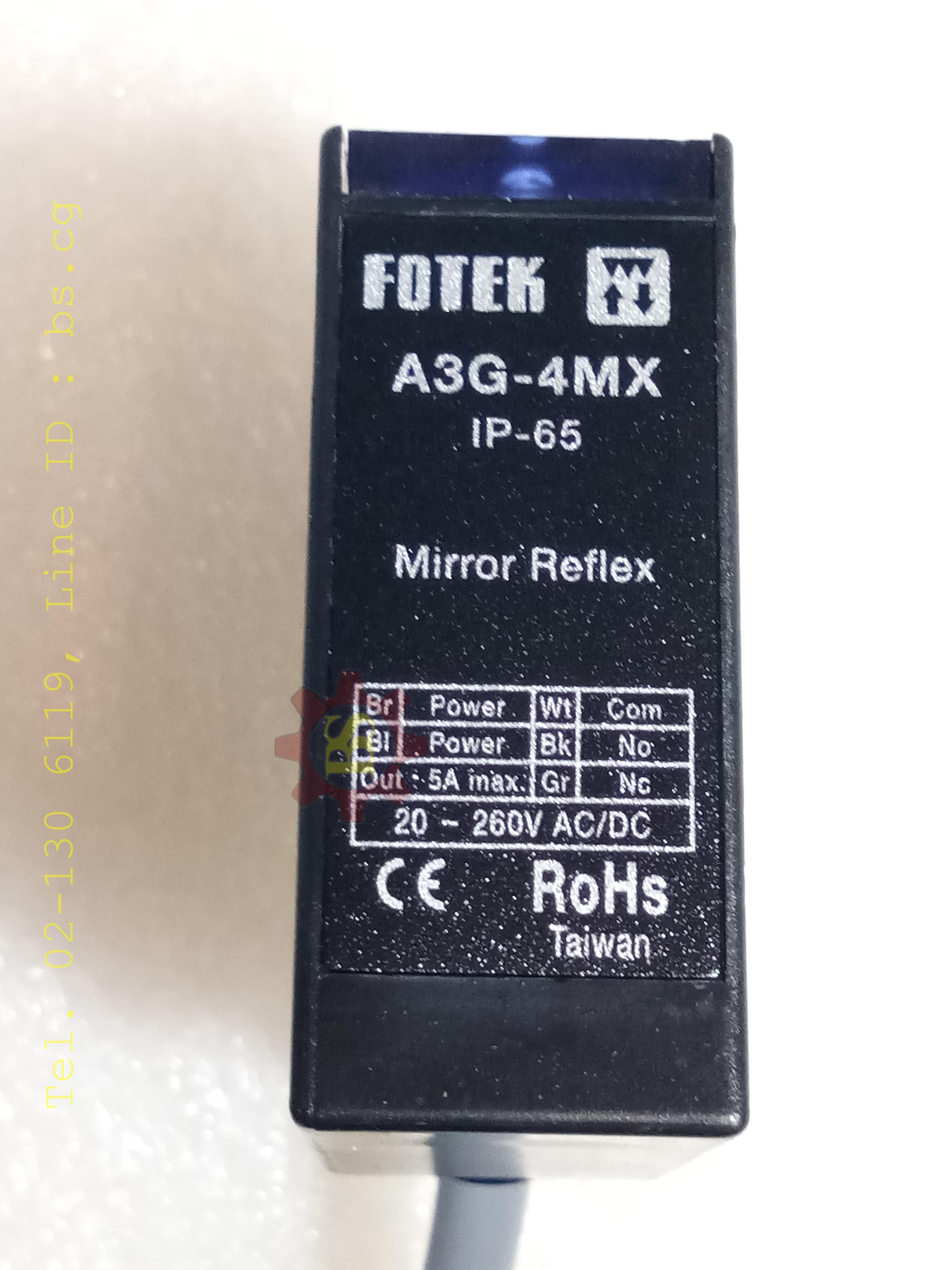 FOTEK: Free Power Photo Sensor A3G-4MX+MR-1