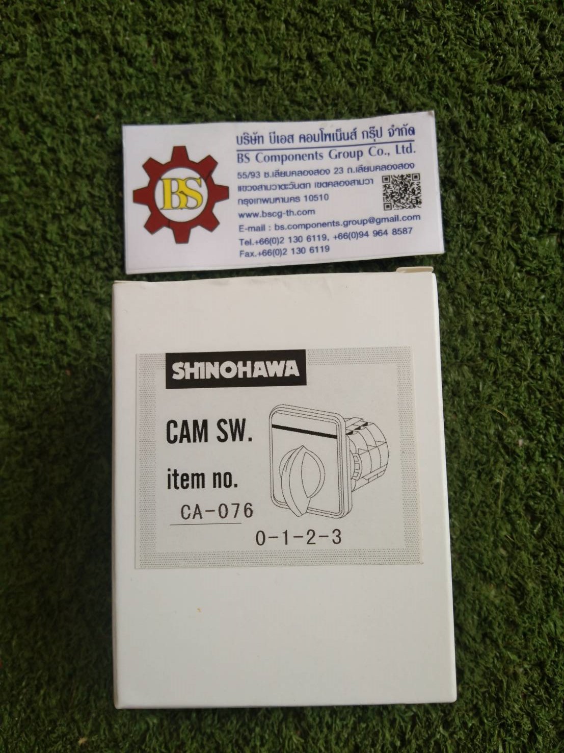 SHINOHAWA : ซีเล็คเตอร์ 3 ทาง AS315 48x48mm.