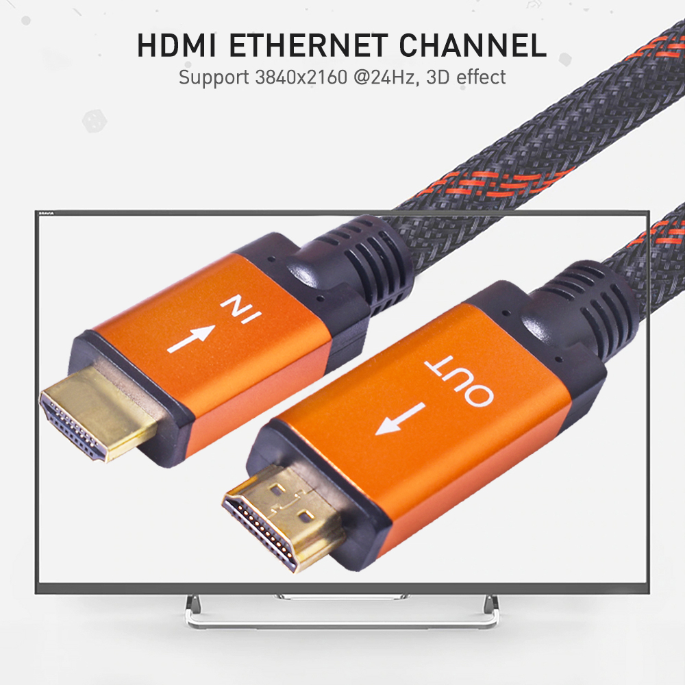 HD-407/30m OKER Cable HDMI/HDMI 1.4K/PACKET CA-HM-HM-30M03