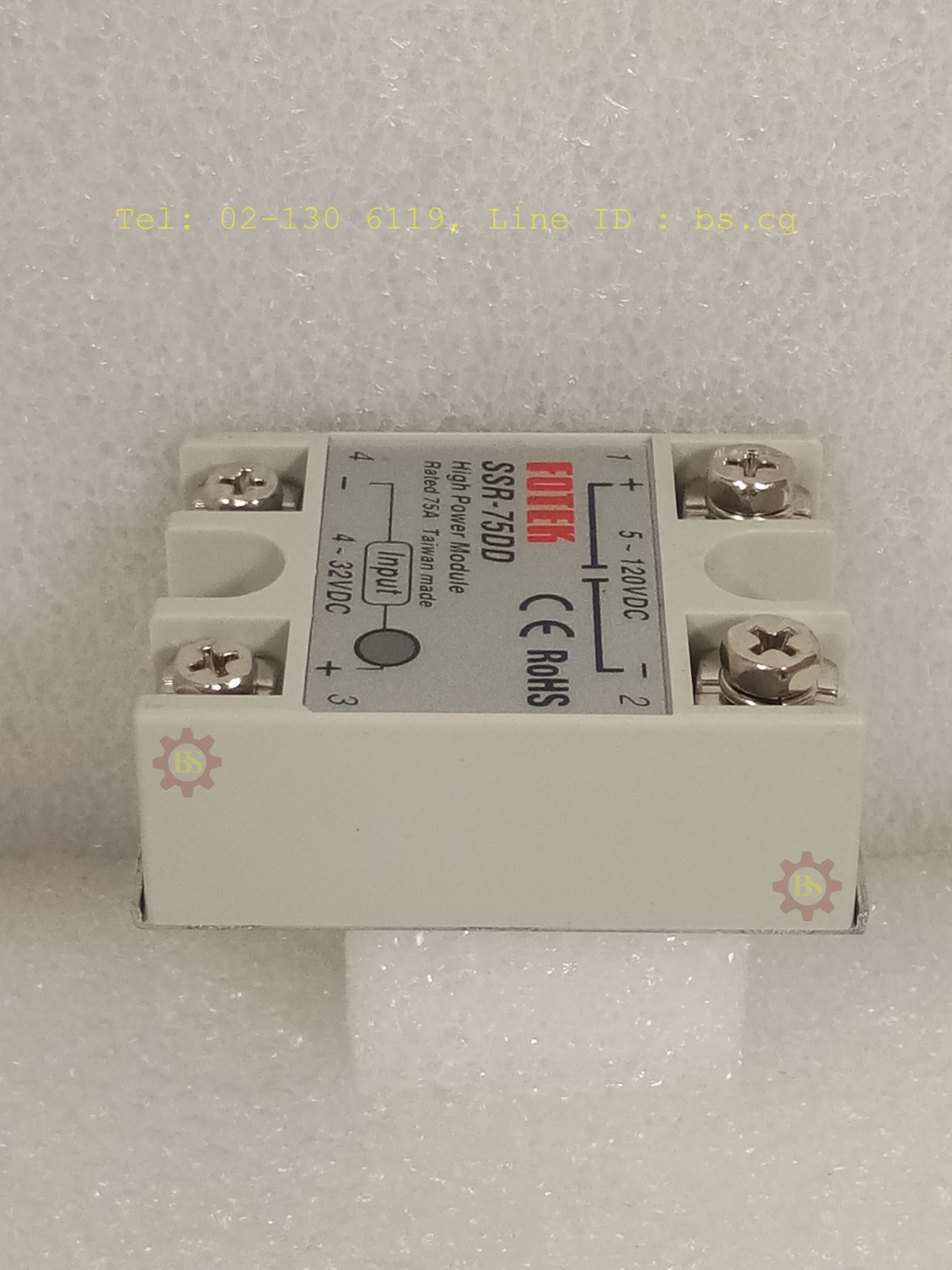 FOTEK : Solid State Module Rated: 75A SSR-75DD