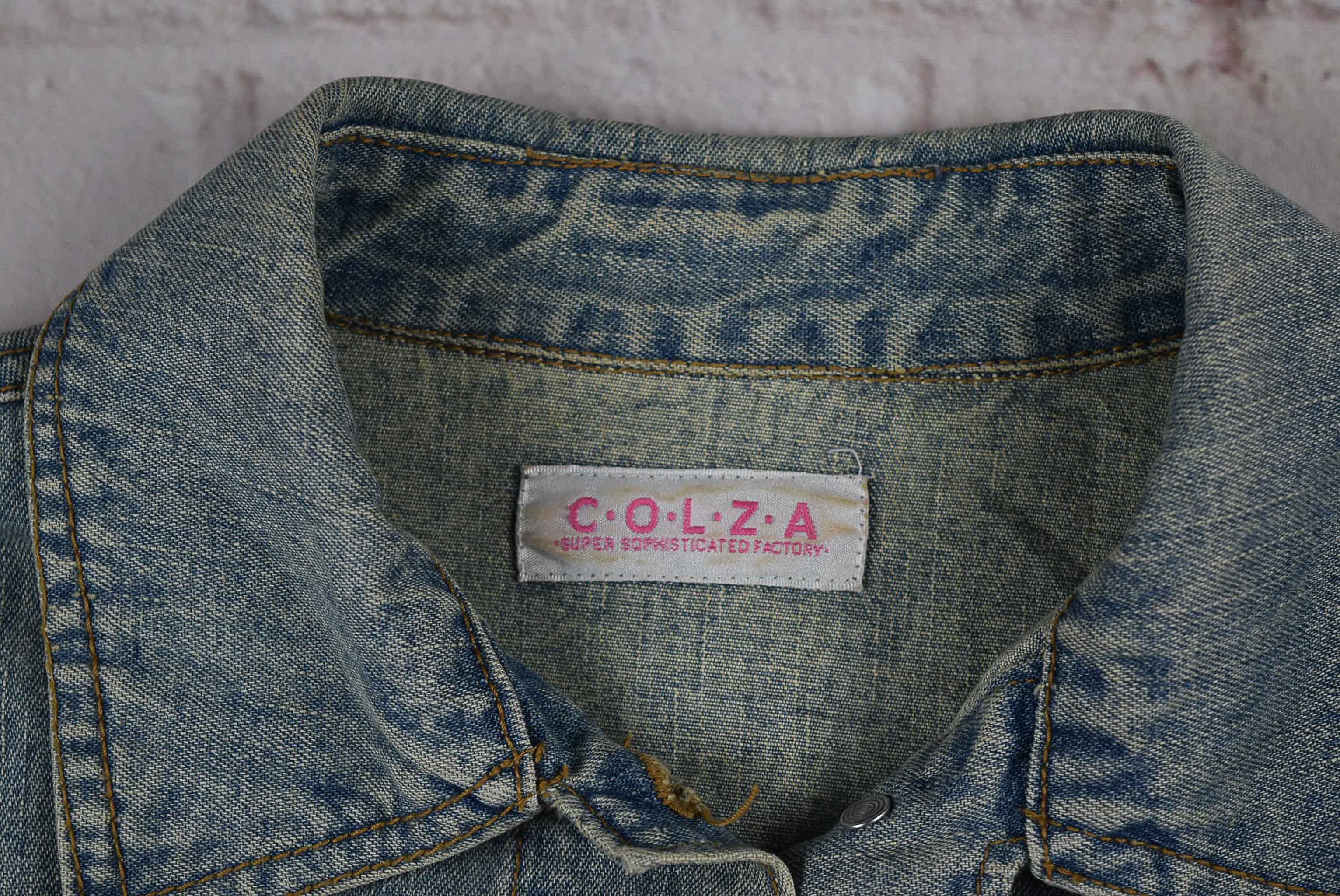 "เสื้อเด็ก" C.O.L.Z.A อกจริง 33 ไซส์ 140 เสื้อแจ็คเก็ตยีนส์ แขนยาว เด็กหญิงชาย ทรงสวย เนื้อผ้านุ่มใส่สบาย ใส่คลุมกันแดด