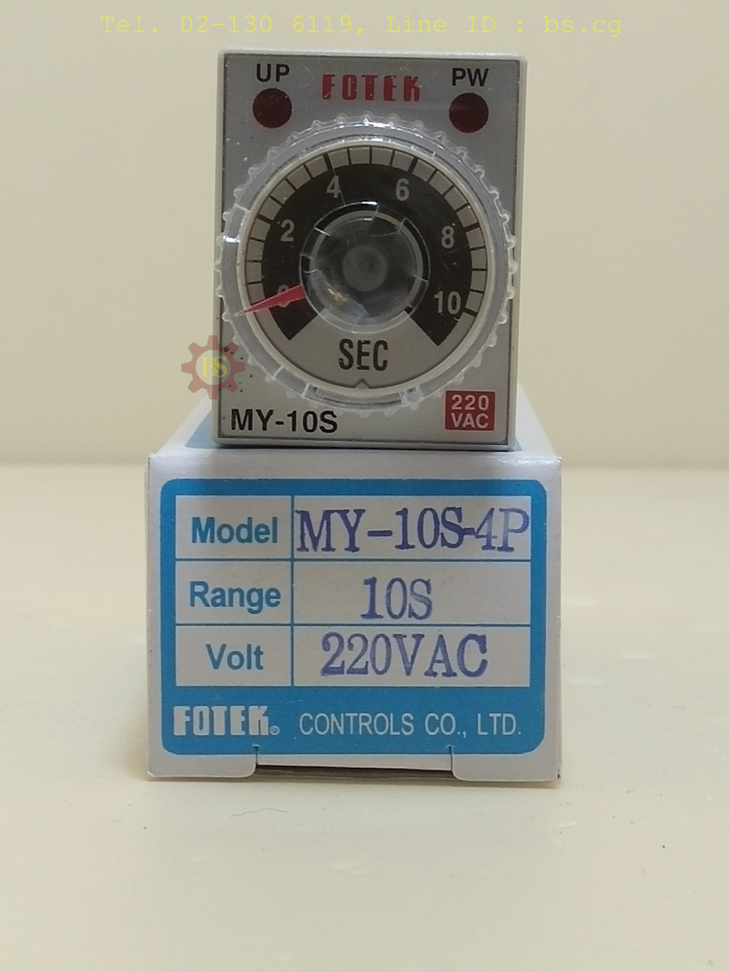 FOTEK: Timer MY-10S-4P-220VAC