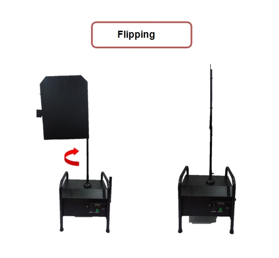 เป้าซ้อมยิงอัตโนมัติ แบบพลิก Flipping Target เป้าฝึกยิง ເປົ້າຍິງປືນອັດຕະໂນມັດ ပစ်မှတ်ရိုက်အလိုအလျောက် គោលដៅបាញ់ដោយស្វ័យប្រវត្តិ Mục tiêu bắn tự động