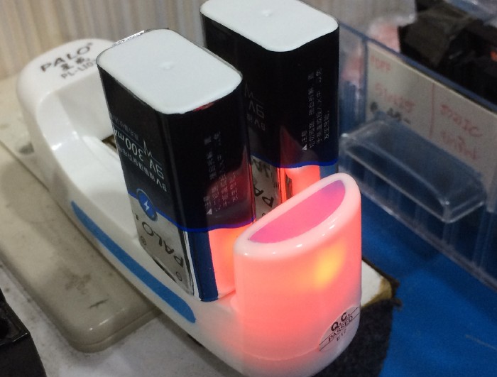 ชุดชาร์ทถ่าน9V แบบ 2 ก้อน
