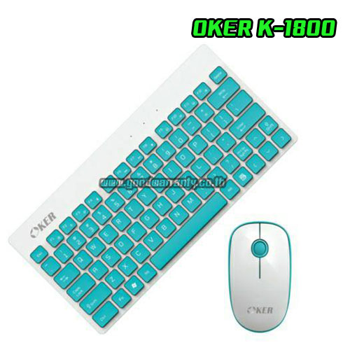 OKER K1800 OKER MIN KEYBOARD+MOUSE ไร้สาย SKU-01748