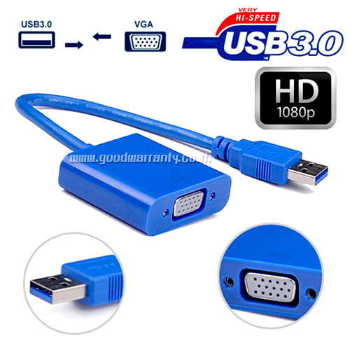 MN078 USB V.3.0 Cable TO VGA(F) MN078 CU-TO-VG-U3001