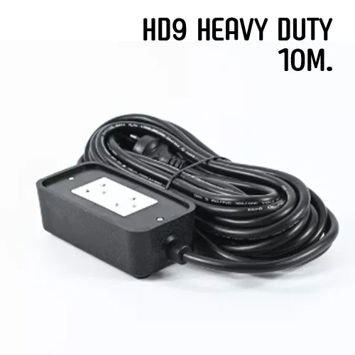 HD9/10M DATA ปลั๊กไฟ มี 2 ช่อง 10 เมตร ปลั๊กพ่วง ปลั๊กราง ปลั๊กต่อสาย ปลั๊กไฟ ปลั๊ก Outdoor มาตราฐาน มอก PG-TC-10-16ARB