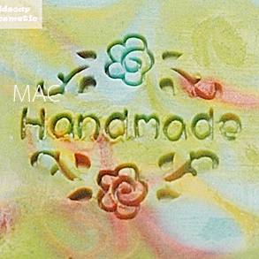HANDMADE VINTAGE SOAP STAMP 4 X 4 CM.