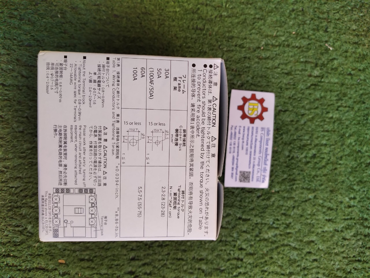 FUJI : MCCB.เบรกเกอร์ BW32AAG 3P 32A