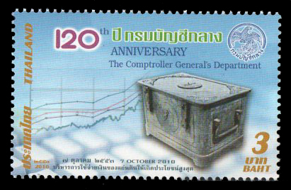 แสตมป์ 120 ปี กรมบัญชีกลาง