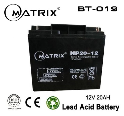 MATRIX BT-019 12V/20AM BATTERY UPS MATRIX SKU-02534