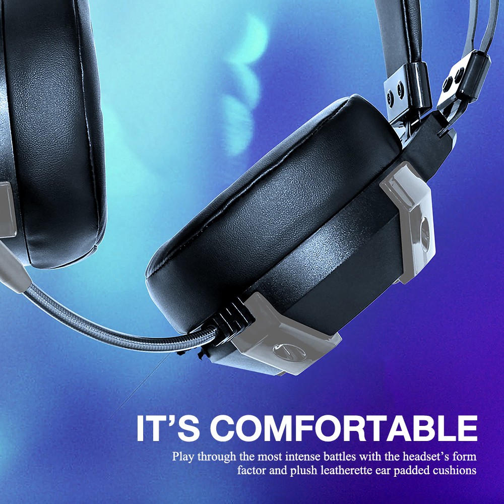 OKER G978 แบบ USB 7.1 SOUND HEADPHONE+MIC GAMING SKU-02929