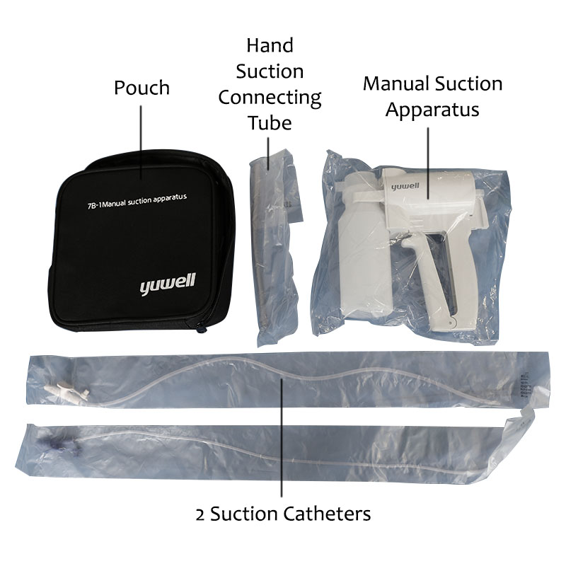 Yuwell 7B-1 เครื่องดูดเสมหะมือบีบ